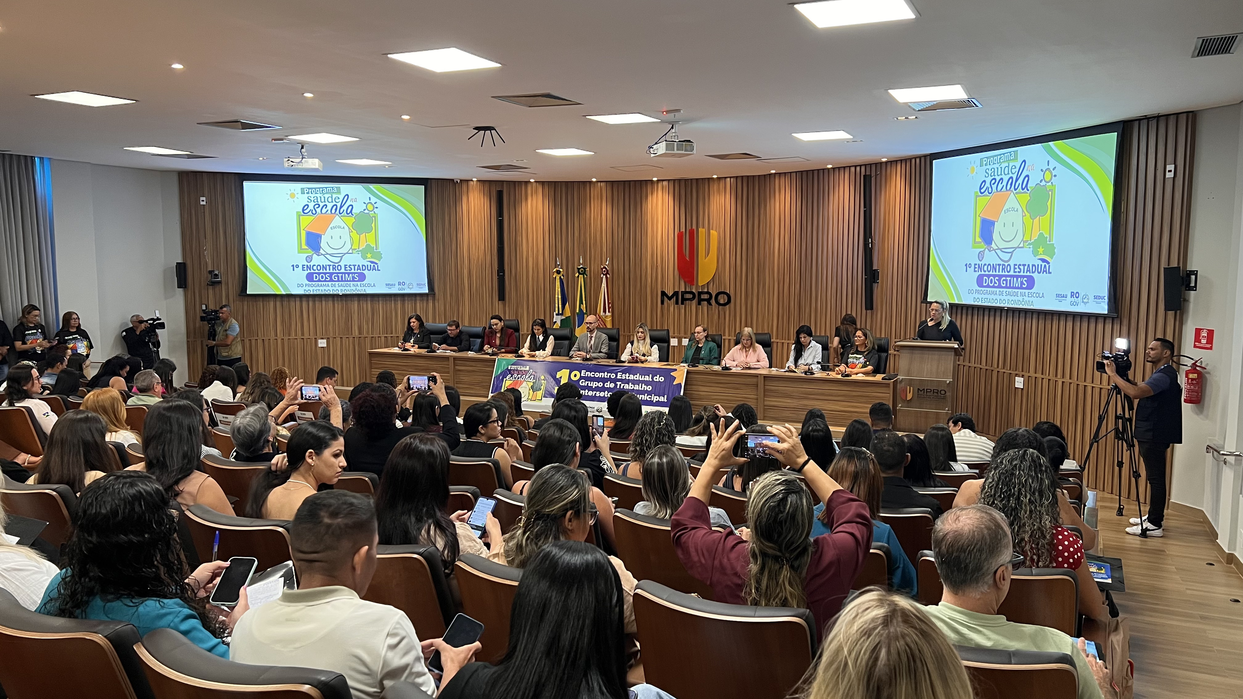 FORTALECIMENTO - Encontro estadual reúne instituições para qualificar ações do Programa Saúde na Escola