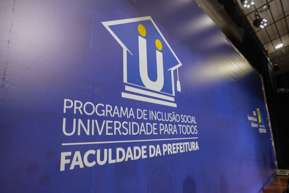 Inscrições abertas para curso superior com apoio da Prefeitura