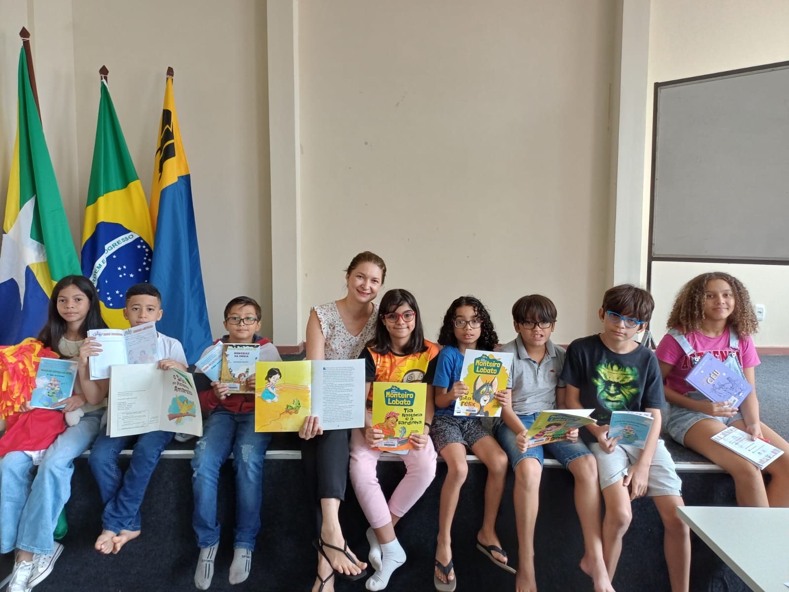 Projeto incentivou crianças a ler, escrever e dar vida às suas próprias histórias