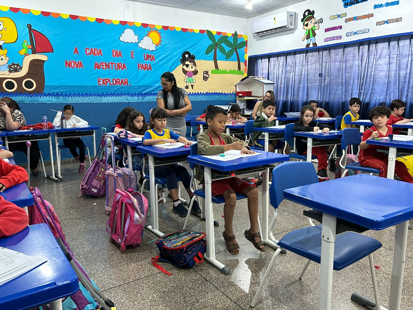 As provas foram destinadas a estudantes do 2º ao 9º ano do ensino fundamental