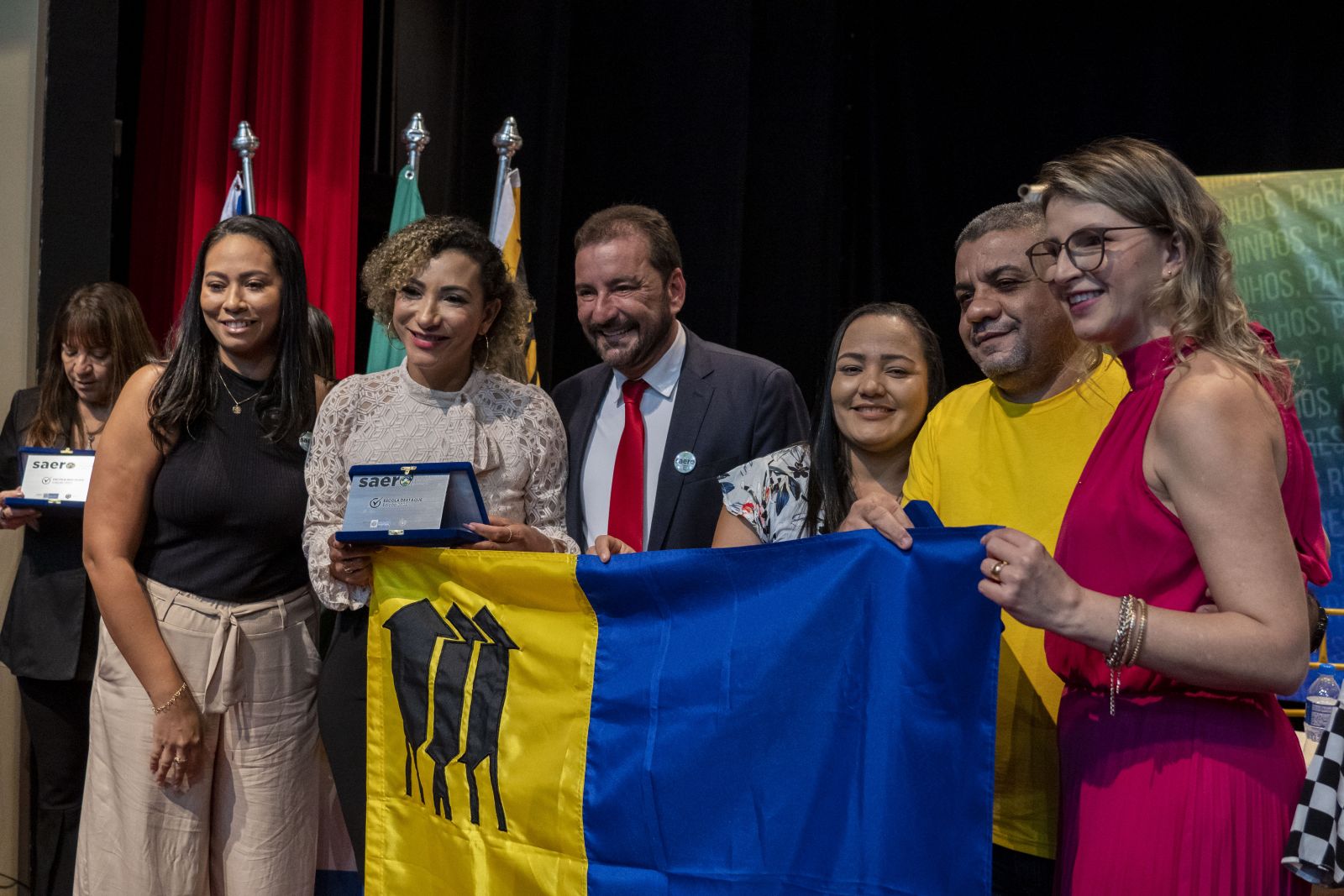 Sete escolas municipais foram premiadas pelo Saero