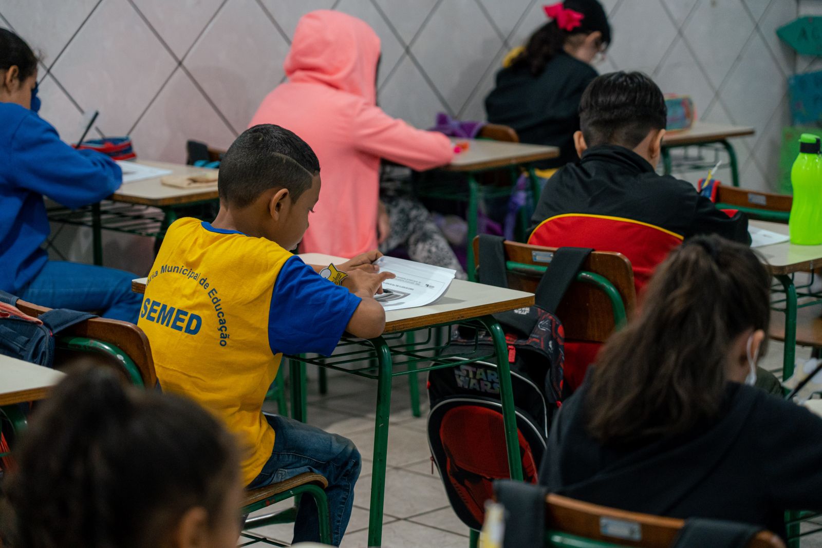 Avaliação é uma política estabelecida na rede municipal de ensino desde 2017