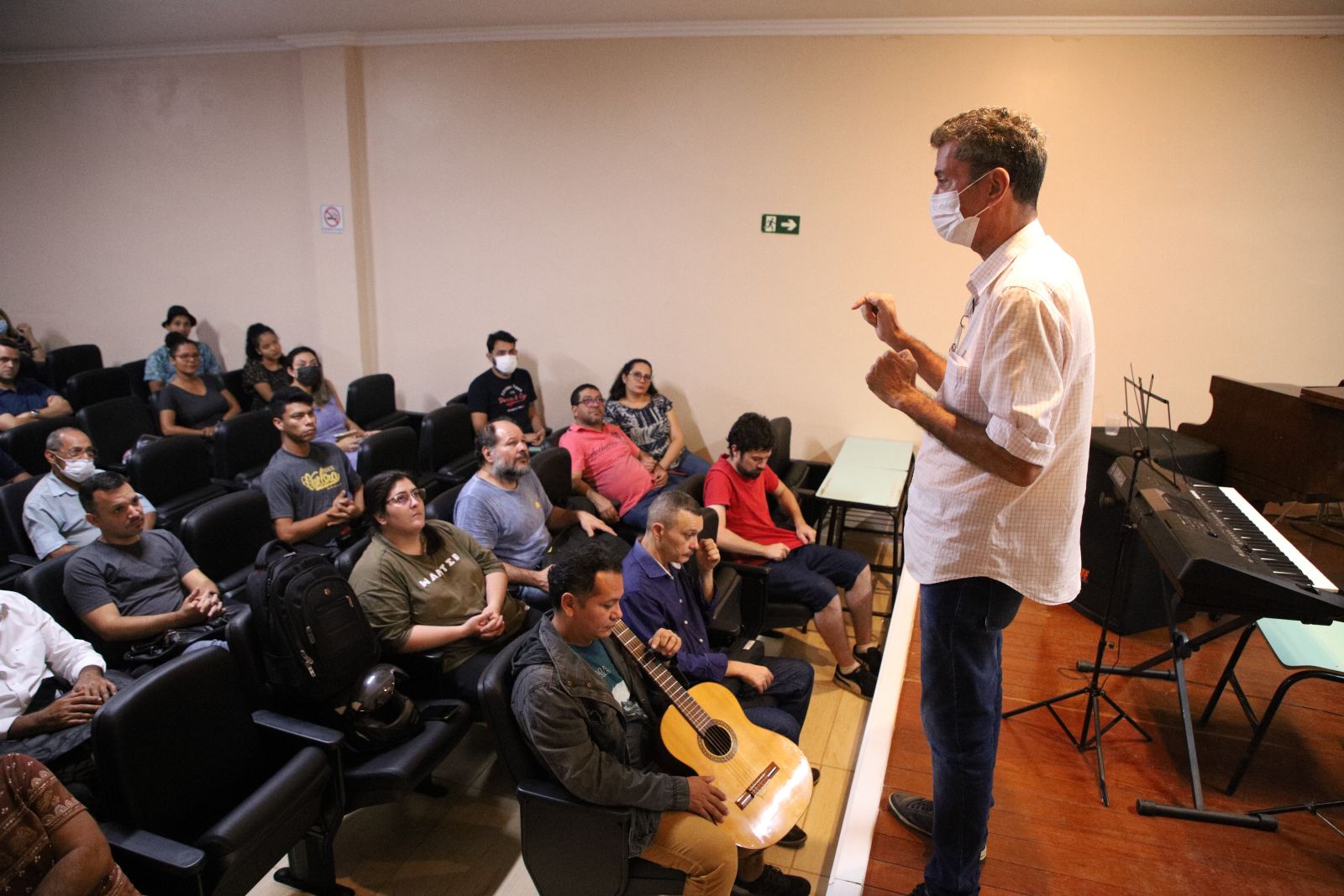 Somente este ano, a escola já realizou quatro eventos para os alunos