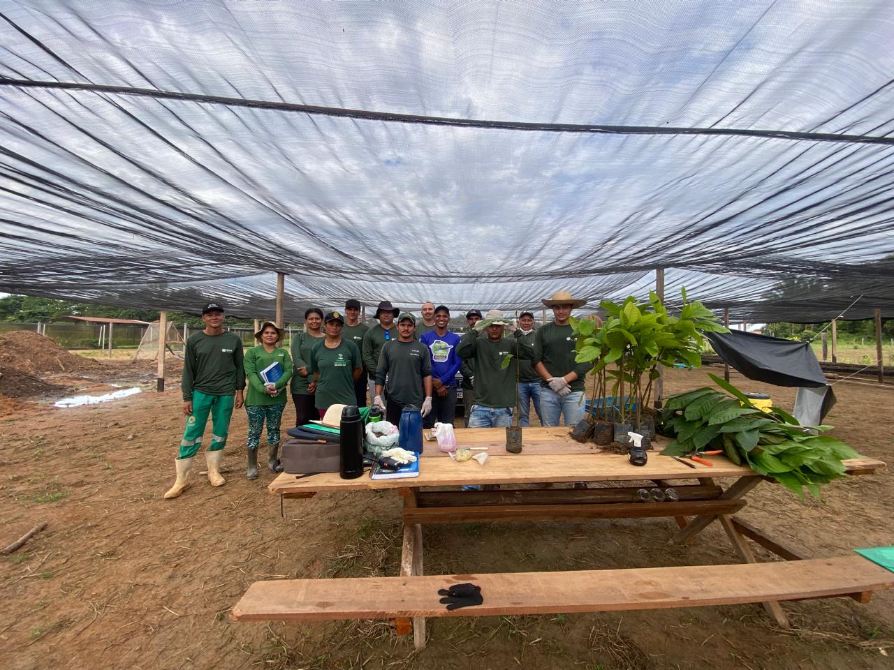 A iniciativa marca um avanço estratégico para a cacauicultura no município e consolida a produção de mudas seminais de alta qualidade