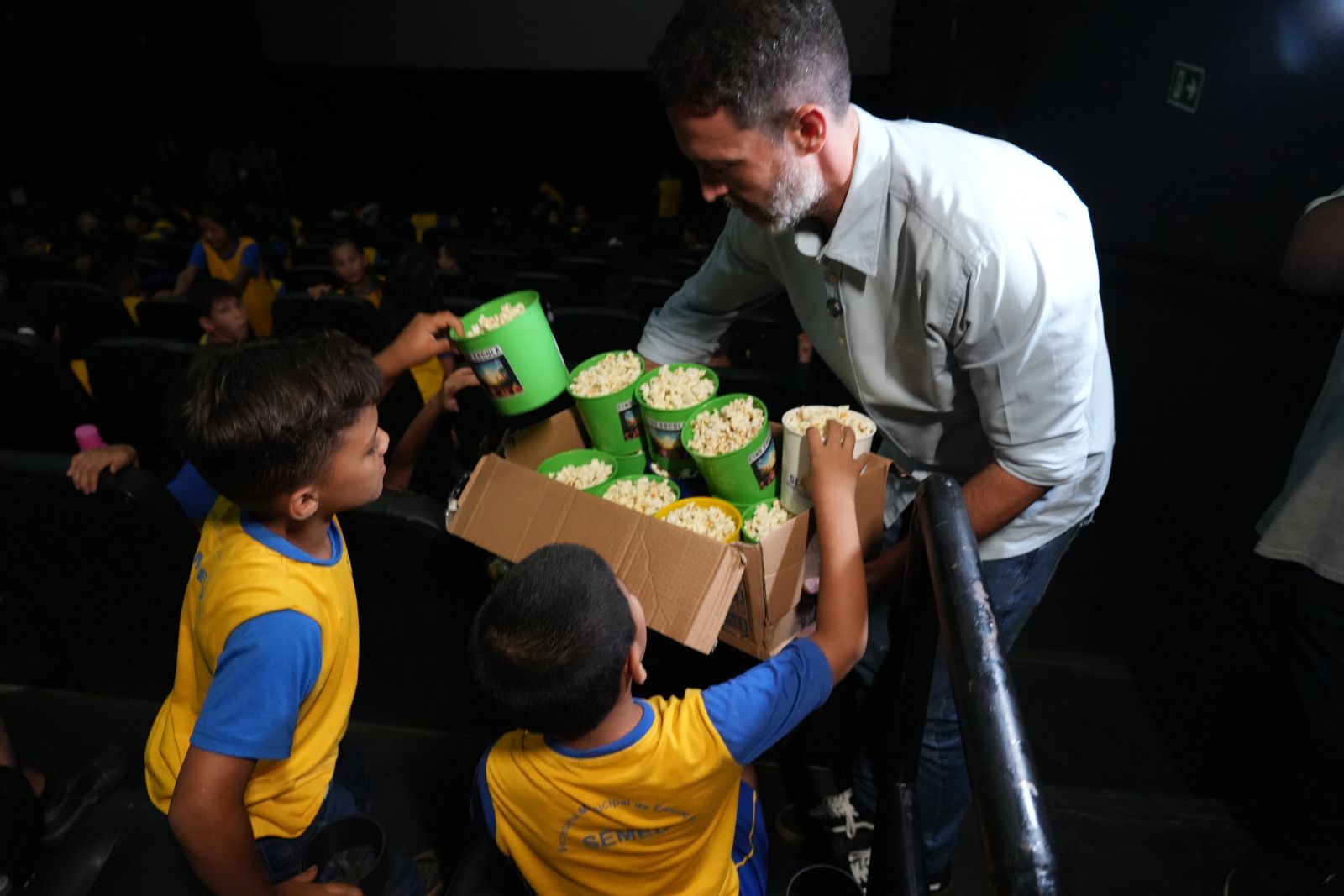 Léo Moraes destacou a importância de tornar o momento inesquecível para os estudantes