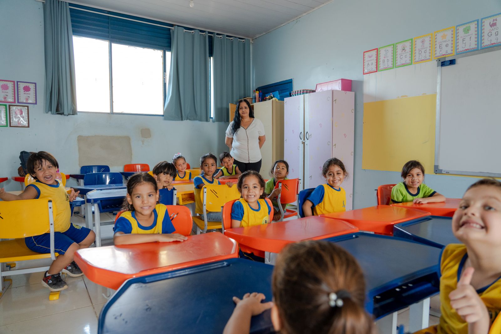 O objetivo é atender crianças que ainda não estão inscritas na Rede Pública Municipal de Ensino