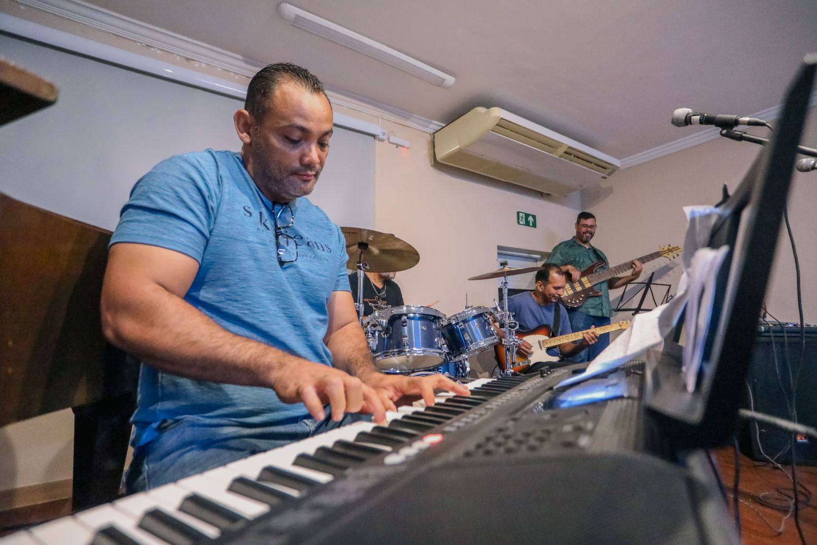 Aula inaugural contou com apresentações musicais