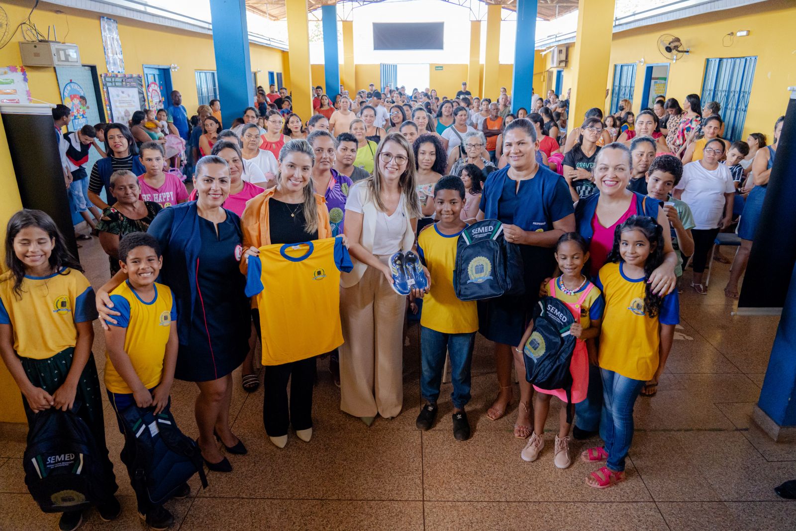 Ação aconteceu na Escola Municipal Chapeuzinho Vermelho