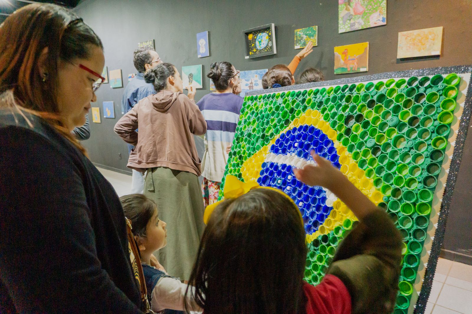 Exposição contou com produções variadas