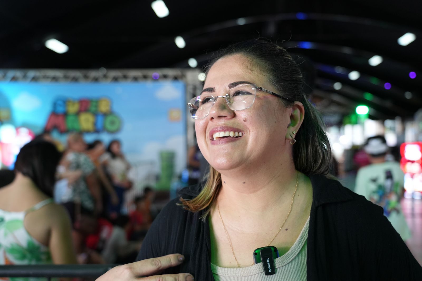 Eles precisam ter essas oportunidades de participar de eventos culturais, disse Fabiana Dias