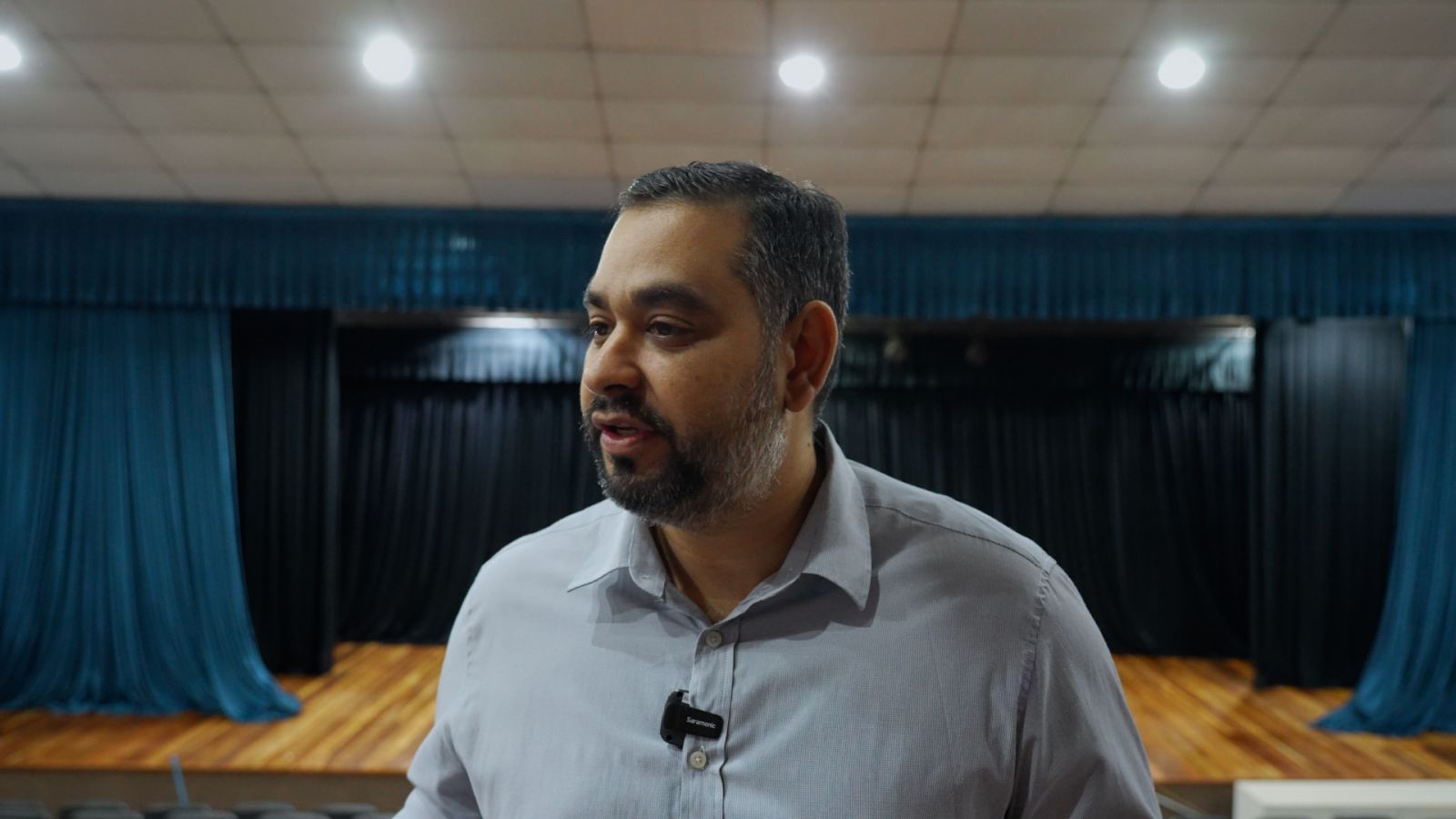 Giordani destacou que o Teatro Banzeiros possui alta demanda no calendário cultural do município