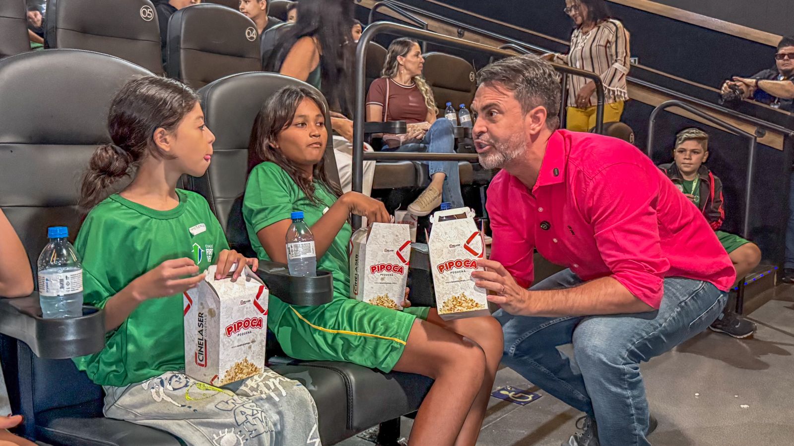  Léo Moraes destacou a importância de iniciativas como essa na vida das crianças