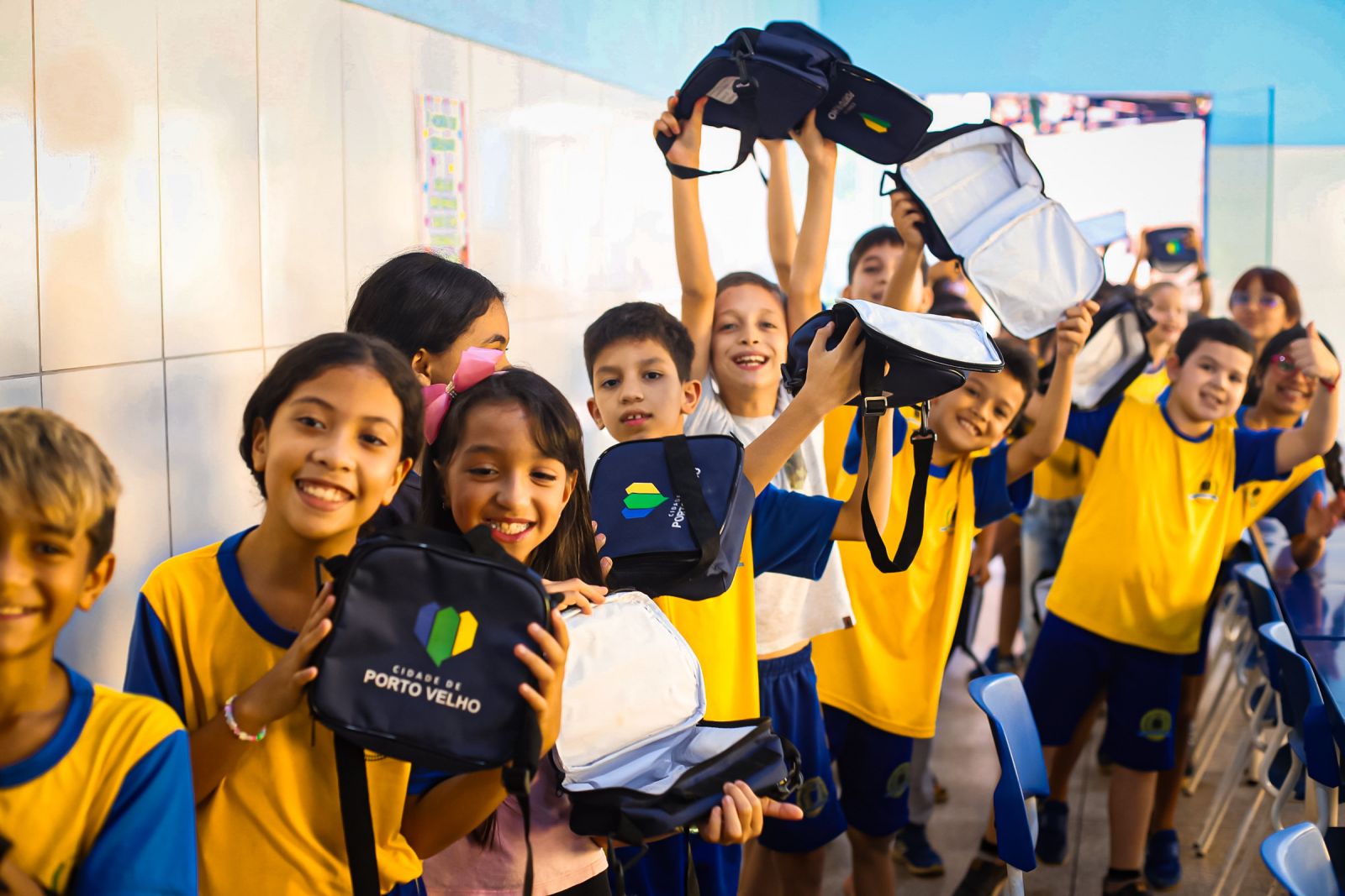 Programa segue contínuo em todas as unidades escolares do território municipal