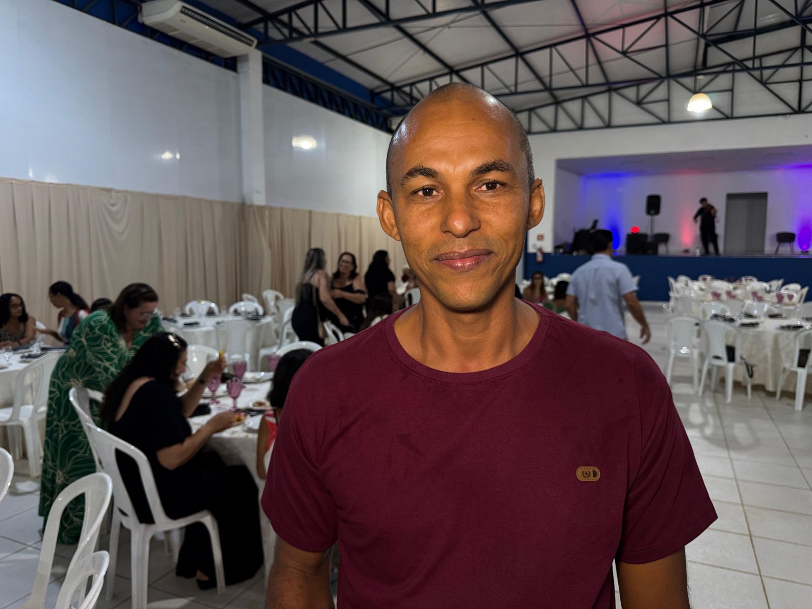 Rosimar Antônio compartilhou uma história de superação que inspirou os colegas