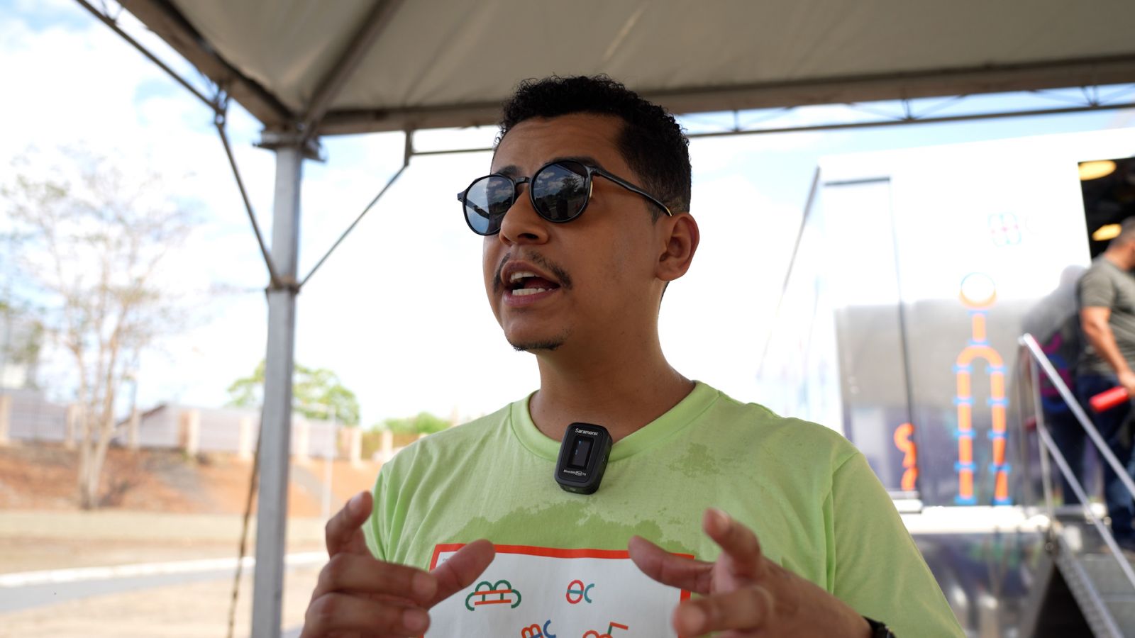 Para Jonathan Luiz Ignácio o objetivo é provocar reflexão e inspirar mudanças