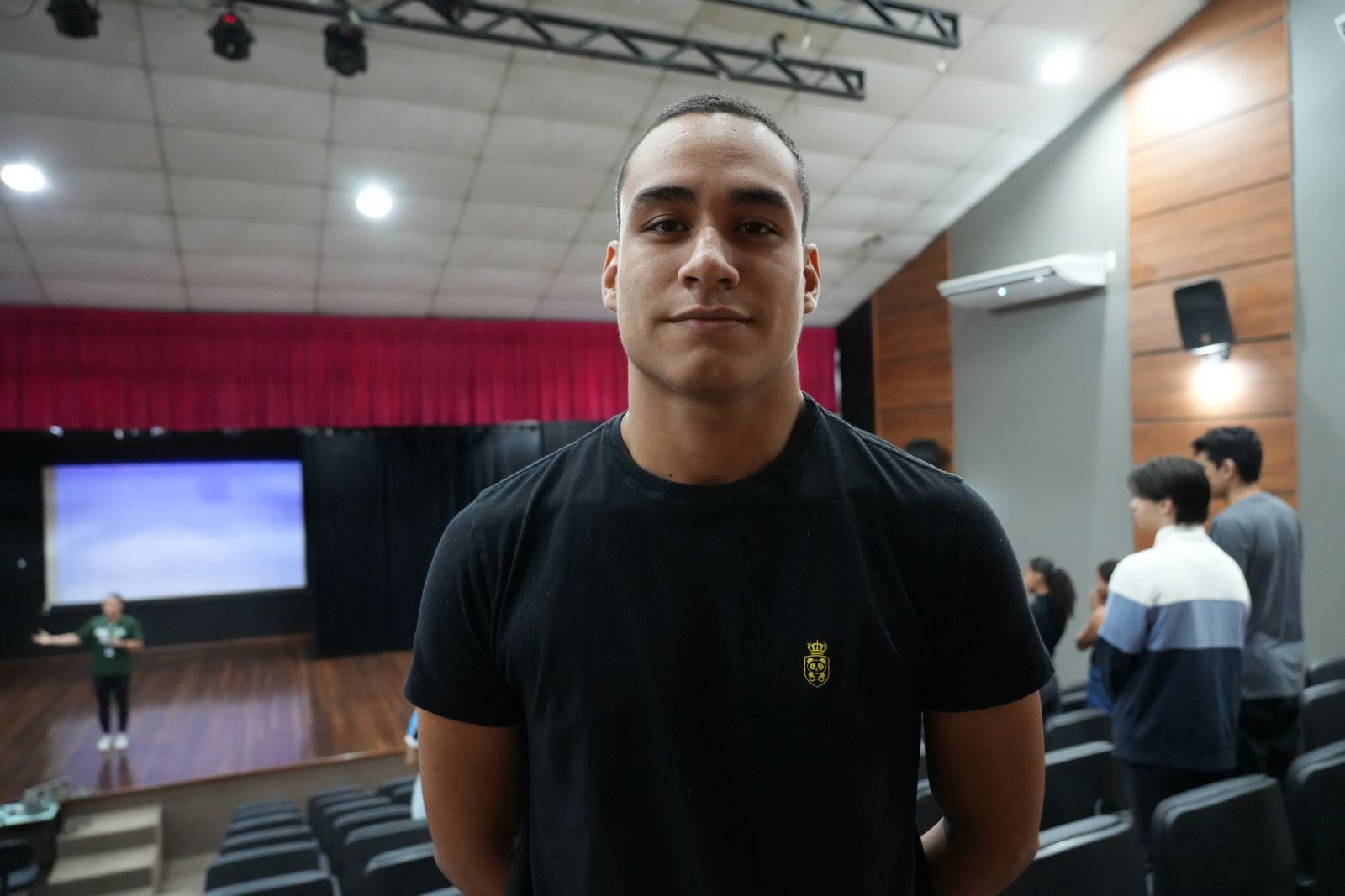  Luiz Henrique estava ansioso para aproveitar cada minuto do Aulão Pré-Enem