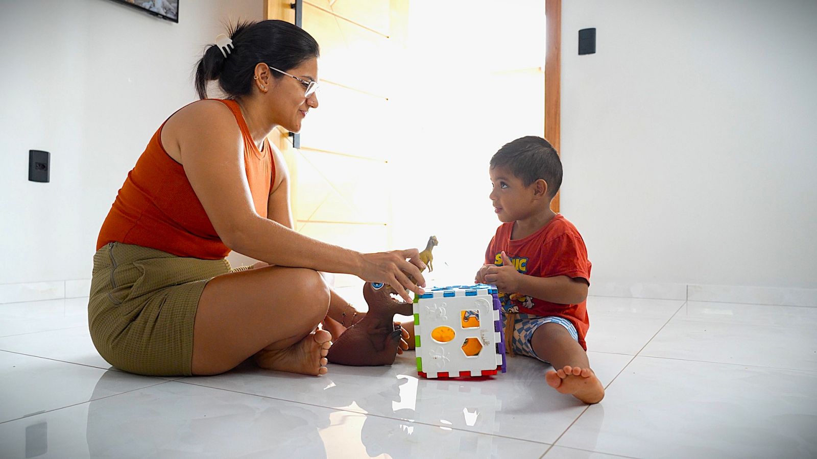 Quando o nome de Noah apareceu na Chamada Escolar, a ansiedade deu lugar ao alívio