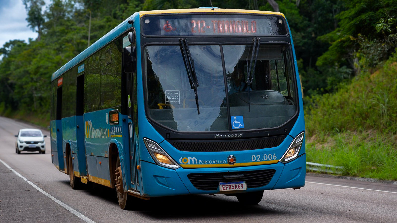 Itinerário do transporte coletivo que atende o bairro Triângulo voltou a funcionar e já está atendendo moradores da região