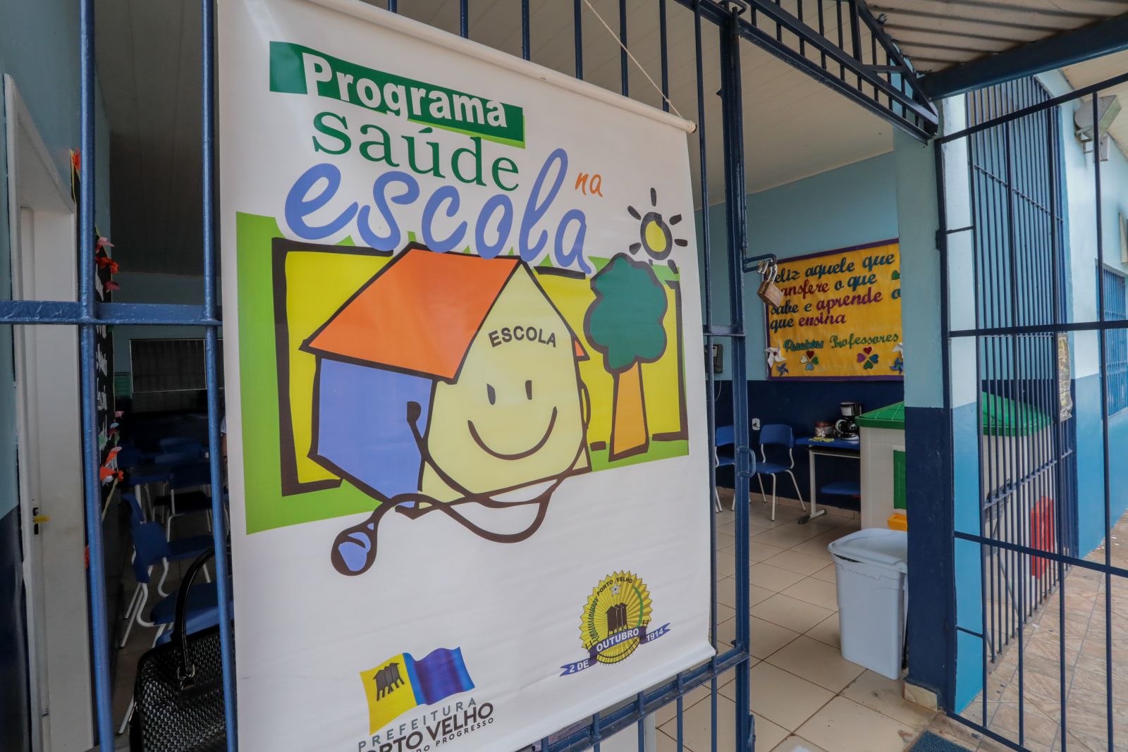 Programa Saúde Escolar, cujo cardápio nutricional atende mais de 43 mil estudantes