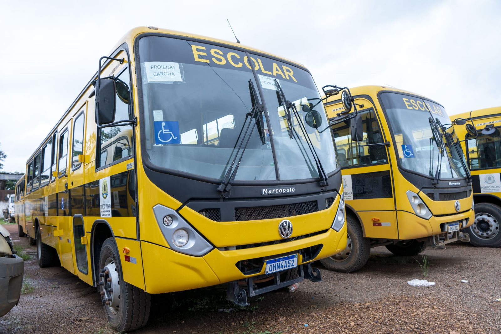 Mais dez veículos vão reforçar o transporte escolar