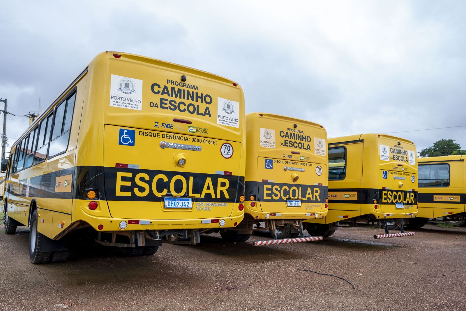 Frota do transporte escolar municipal transporta 5 mil estudantes diariamente