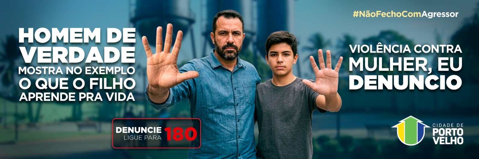 A comunicação inclui homens no centro da mensagem