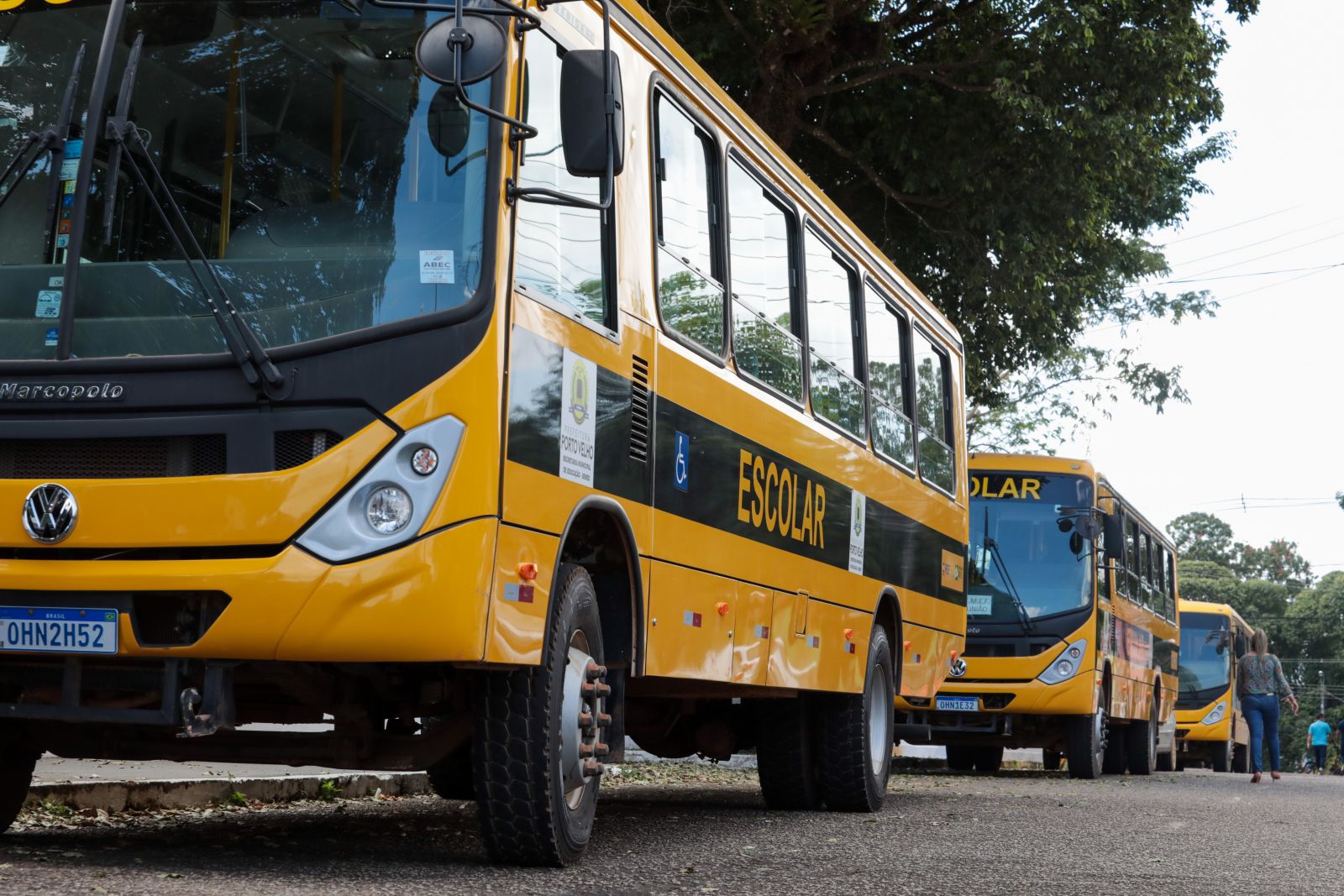 Program atende servidores que atuam na nova frota de transporte escolar